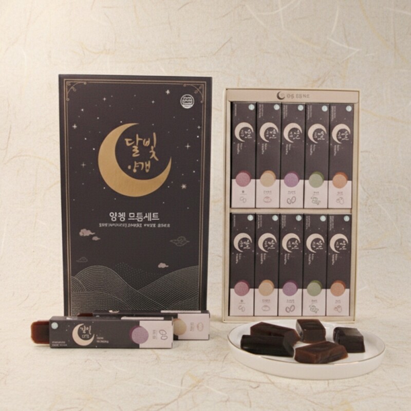 강원상단,"마음까지 채우는 은은한 달빛의 맛, 수제 달빛양갱 "
